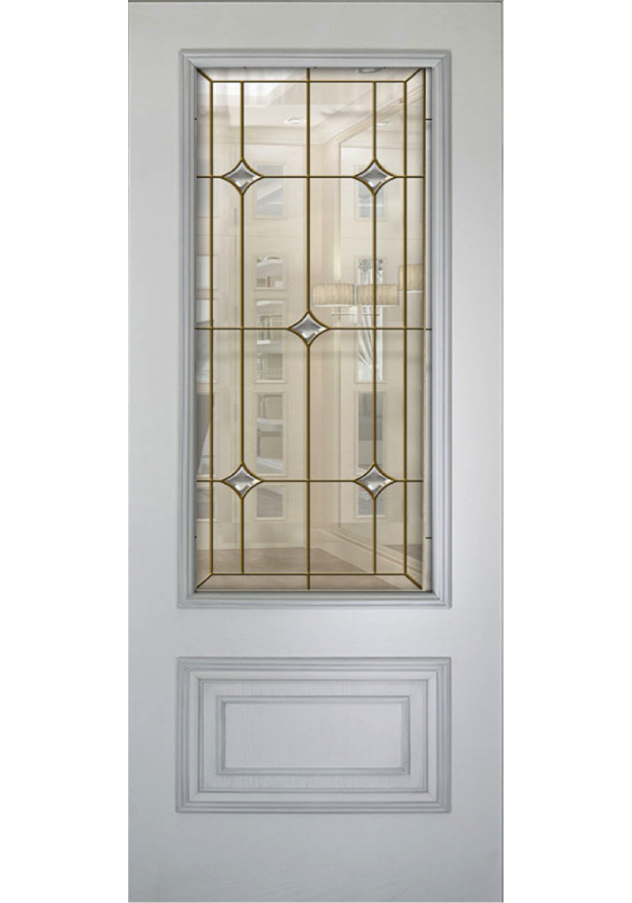 Geam Decorativ Pentru Usi Interioare Cu Cristale Model Cristal 13