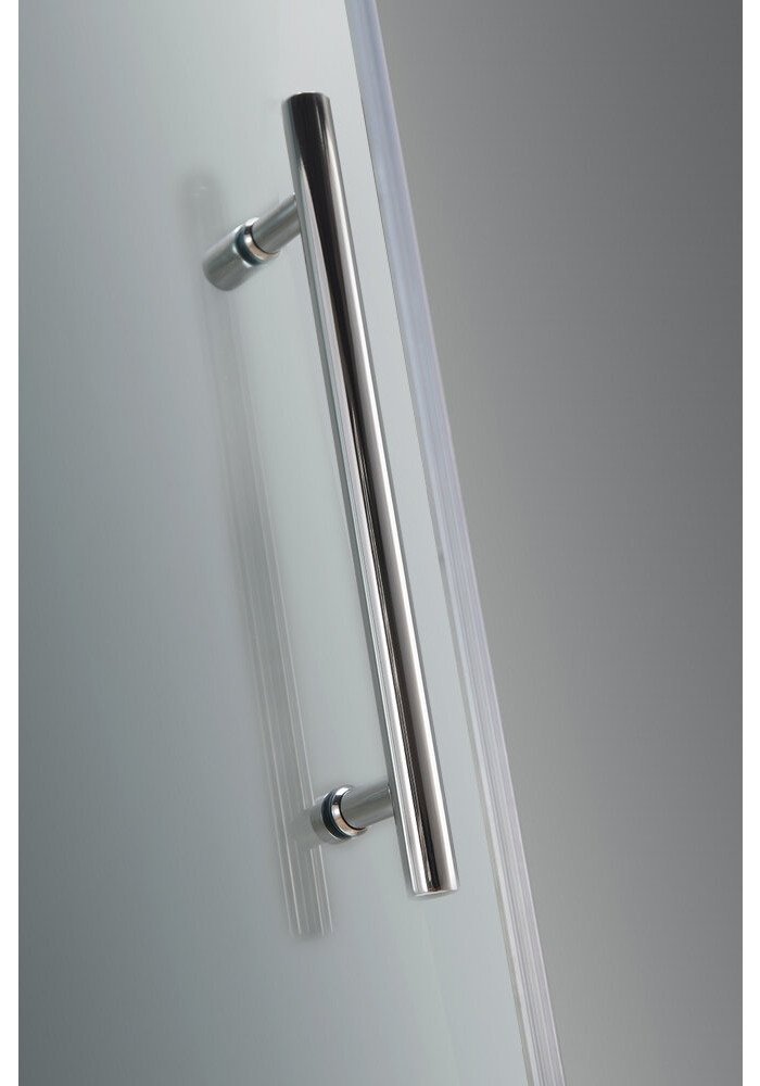 Cabina De Dus Cu Doua Usi Sticla Clara 8 Mm Model Quelle Duo