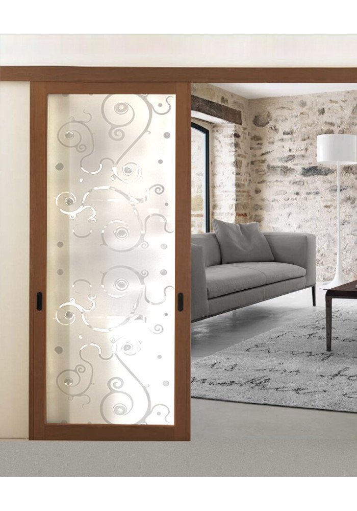 Geam Decorativ Pentru Usa Interioara Model Bevels