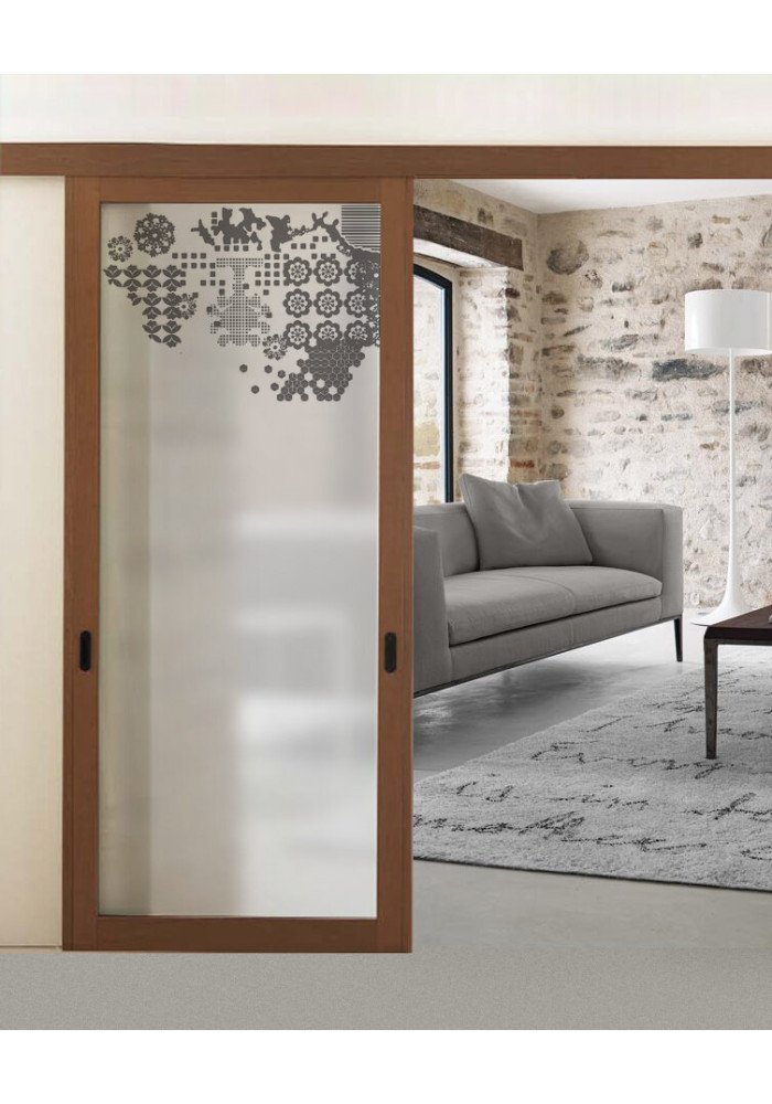 Geam Decorativ Pentru Usa Interior Model Minimal Xl