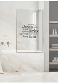 Paravan cada, model Relax, culoare decor: antracit