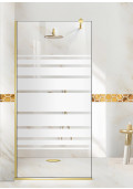 PARAVAN DUS FLOAT FULL INOX AURIU MULTILINE INCOLOR