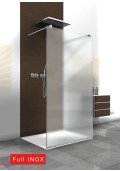 PARAVAN DUS MAT FULL INOX