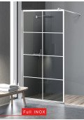 PARAVAN DUS GRI FULL INOX