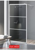 PARAVAN DUS GRI FULL INOX