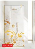 PARAVAN DUS FLOAT FULL INOX AURIU