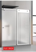 PARAVAN DUS CU USA GLISANTA FLOAT FULL INOX
