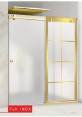 PARAVAN DUS CU USA GLISANTA FLOAT FULL INOX AURIU