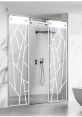 PARAVAN DUS GLISANT FLOAT FULL INOX ATLAS