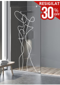Paravan dus walk-in Aqua Roy