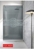 PARAVAN DUS GRI FULL INOX