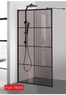 PARAVAN - DE DUS - WALK IN - AQUAROY-BRONZE