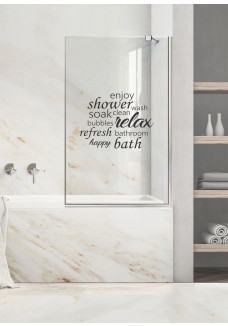 Paravan cada, model Relax, culoare decor: antracit
