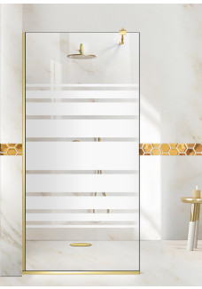 PARAVAN DUS FLOAT FULL INOX AURIU MULTILINE INCOLOR