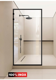 PARAVAN DUS FLOAT NEGRU MODEL SABLAT