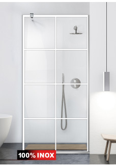 PARAVAN DUS FLOAT FULL INOX