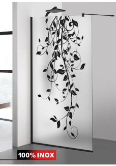 PARAVAN DUS MAT NEGRU