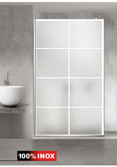 PARAVAN DUS MAT FULL INOX