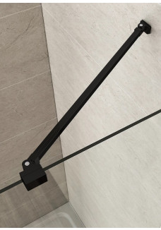 Bara stabilizatoare reglabila in unghi inox negru mat