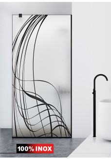 PARAVAN - DE DUS - WALK IN - AQUAROY-LAVA-MAT