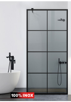 PARAVAN - DE DUS - WALK IN - AQUAROY-GRI