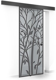 USA GLISANTA CULISANTA CU STICLA SECURIZATA GRI BOSS BLACK WOOD