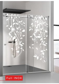PARAVAN DUS CU USA GLISANTA FLOAT FULL INOX