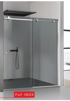 PARAVAN DUS GRI FULL INOX