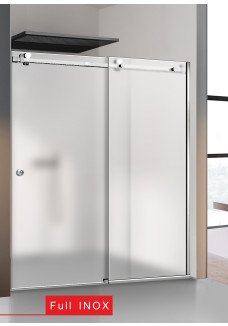 PARAVAN DUS GLISANT MAT FULL INOX