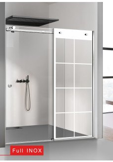 PARAVAN DUS GLISANT FLOAT FULL INOX
