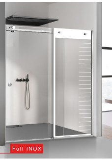 PARAVAN DUS CU USA GLISANTA FLOAT FULL INOX