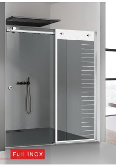 PARAVAN DUS GRI FULL INOX