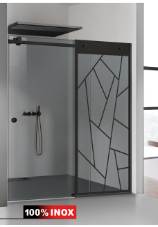 PARAVAN DUS GRI NEGRU