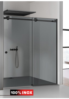 PARAVAN DUS CU USA GLISANTA GRI NEGRU