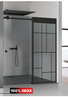 PARAVAN DUS GRI NEGRU