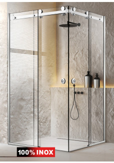 CABINA DUS GLISANT FULL INOX