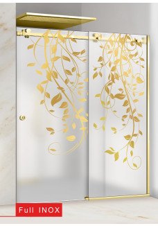 PARAVAN DUS MAT FULL INOX AURIU