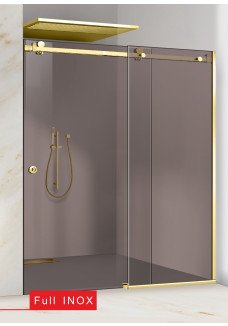 PARAVAN DUS GLISANT BRONZ FULL INOX AURIU