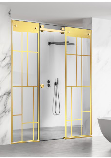 PARAVAN DUS GLISANT FLOAT FULL INOX  AURIU URBAN AURIU