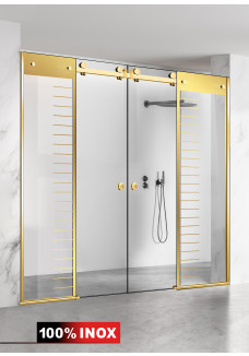 PERETE DUS GLISANT FULL INOX AURIU SUPREME  AURIU