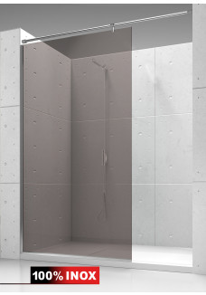 PARAVAN DUS BRONZ FULL INOX