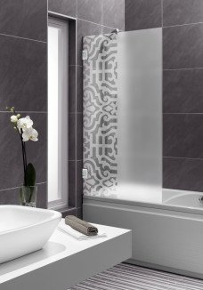 Paravan cada float full inox VERTICAL: Paravan cada, model lugano,