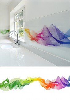 Sticla printata Rainbow