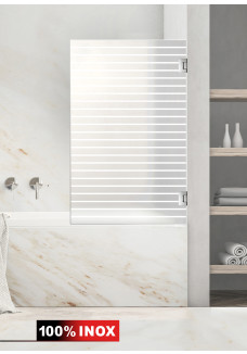 aravan cada, sticla clara, sablata incolor