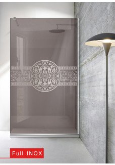 PARAVAN DUS BRONZ  FULL INOX