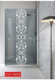 PARAVAN DUS GRI FULL INOX