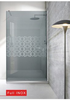 PARAVAN DUS GRI FULL INOX