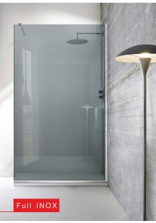 PARAVAN DUS GRI FULL INOX