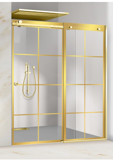 PARAVAN DUS FLOAT FULL INOX AURIU