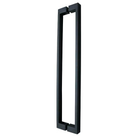 Maner H ax 600 mm INOX - negru mat